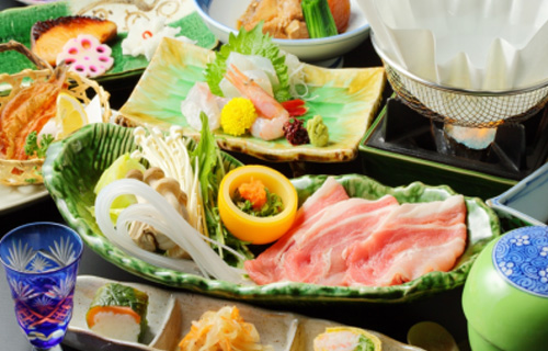 【基本プラン】おいしい庄内まるかじり♪食の都「山海」の幸（1泊2食）